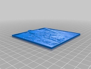 iv eva 2d art personnalisé 3d print model - Mito3D
