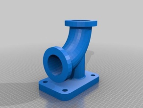 pipe bend engineering 3d print model - Mito3D