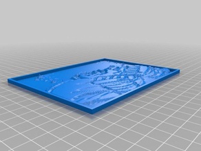 hajime no ıppo 2d sanat özelleştirilmiş 3d print model - Mito3D