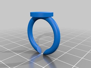ring taille 54 17-20mm Ringe kundengebundene 3d print model - Mito3D