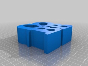 cobb palavra esculturas personalizado 3d print model - Mito3D