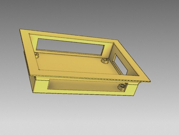 caso cnc stepper motor driver di scheda interfaccia mach3 hobby 3D print model - Mito3D