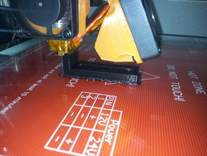 soporte final y butée L'imprimante 3d de pièces y-butée 3d print model - Mito3D