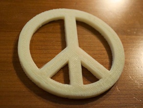 peace sign other 3d print model - Mito3D