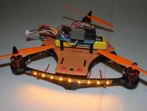 delta tricopter r c vehículos 3d print model - Mito3D
