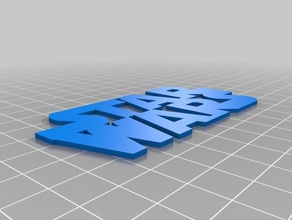 star wars logo decor starwars 3d print model - Mito3D