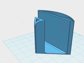 caneta e papel titular A impressão 3d material de escritório bens comsumíveis paperholder parado 3d print model - Mito3D