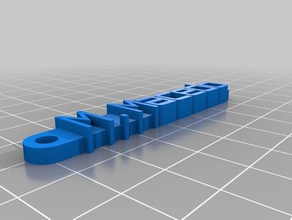 mmacedo organizasyon özelleştirilmiş 3d print model - Mito3D