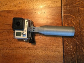go pro grip la fotocamera gopro accessori 3d print model - Mito3D