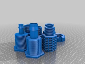 ebb-flow-kit outdoor & Garten ebb-flow Hydrokultur 3d print model - Mito3D