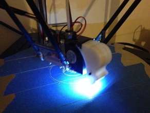 3d printer led light accessories 3d print model - Mito3D