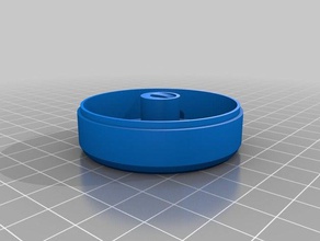 a paz de fone ouvido container gadgets personalizado 3d print model - Mito3D