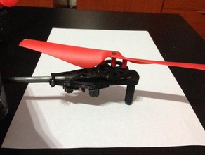 pata para ar drone 20 hobby carrello di atterraggio repues 3d print model - Mito3D