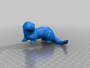 loki otter Tiere 3d print model - Mito3D