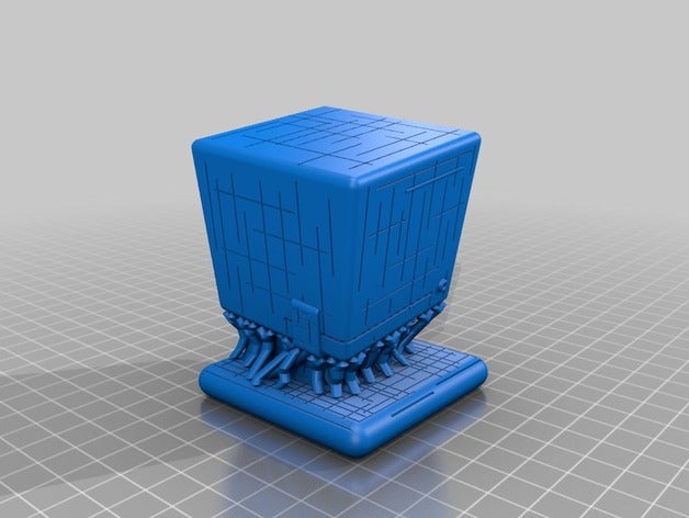 pensamiento profundo guía del autoestopista de la galaxia 42 las esculturas profundidad autoestopistas 3D print model - Mito3D
