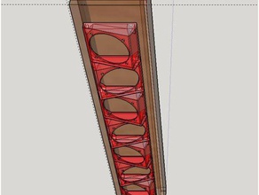 loudspeaker adapter turns angle acoustic radiation 15 deg mounting base audio 3d print model - Mito3D