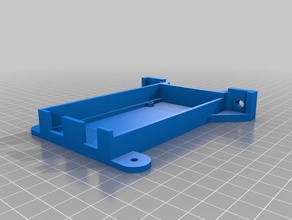 ramps mount kossel 2020 3d printer parts dlt-180 3d print model - Mito3D