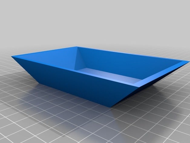 özelleştirilmiş tepsi parametrik ve basit benim araç sahipleri & kutu 3D print model - Mito3D