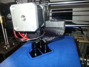 cooling fan mount e3d 3d printer extruders e3dv6 v6 3d print model - Mito3D