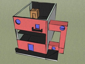 house view 3d printing 3d print model - Mito3D