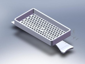 soap dish bathroom holder 3d print model - Mito3D