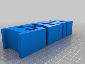 etm personalizado 3d print model - Mito3D