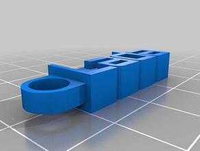 lada organização personalizado 3d print model - Mito3D