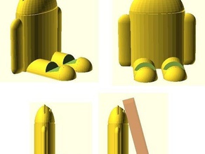 android cihaz dinlenme diğer openscad stand 3d print model - Mito3D