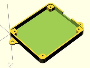raspberry pi model a+ plus mount electronics aplus 3d print model - Mito3D