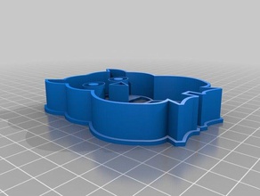 owl cookie cutter v3 kitchen & dining 3d print model - Mito3D