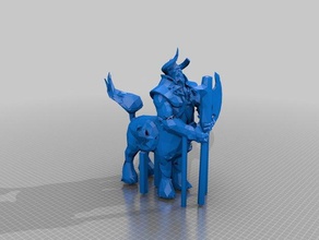 dota 2 centaure warrunner jouets & accessoires de jeux dota2 3d print model - Mito3D