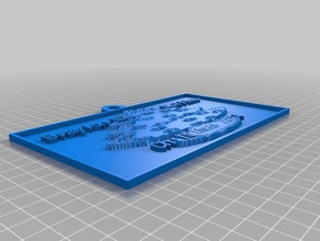 braylon1 2d sanat özelleştirilmiş 3d print model - Mito3D