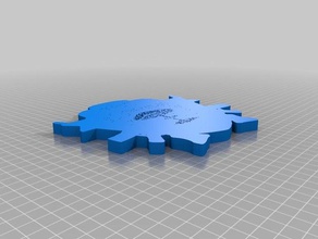 tnt crest 3d printing 3d print model - Mito3D