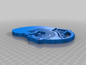 elvis œuf L'impression 3d 3d print model - Mito3D