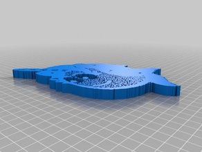 kader 3d baskı 3d print model - Mito3D