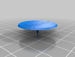 shaq golf ball marker sport & im freien kundengebundene 3d print model - Mito3D