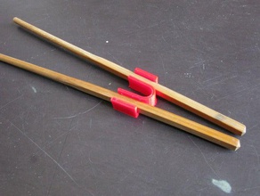chopstick trainer kitchen dining food useful 3d print model - Mito3D