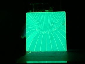 vue de tunnel L'impression 3d colorfabb escher glowfill l'illusion multi optique simple 3d print model - Mito3D