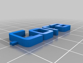 llavero cora organization customized 3d print model - Mito3D