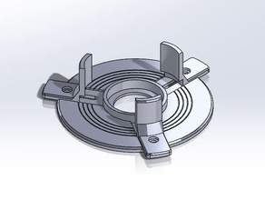 universale spool imposta Stampante 3d accessori delta 3d print model - Mito3D