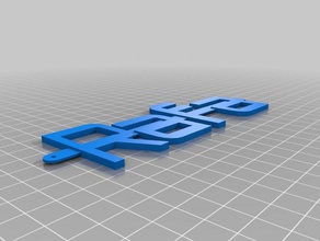 llavero rafa 48p organizasyon özelleştirilmiş 3d print model - Mito3D