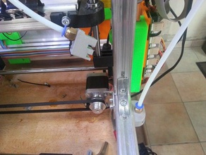 k8200 & 3drag bowden filamento de guia Impressora 3d peças o a vibração 3d print model - Mito3D