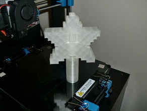 star holder art tools christmas tree 3d print model - Mito3D