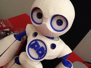 Taille Brille Modell-Roboter mark ii 3d print model - Mito3D