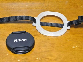 nikon 1 tapa de la lente titular cámara lenscap 3d print model - Mito3D