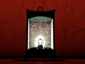 elegante lanterna decoração natal iluminação 3d print model - Mito3D