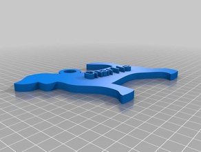 my customized keychain keychains 3d print model - Mito3D