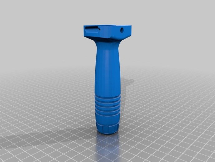 ar-15 foregrip diy m4 3D print model - Mito3D