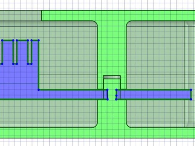 arduino mega r3 caso - 4 parafuso de versão eletrônica 3D print model - Mito3D