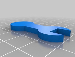 meine angepasste parametrische Schraubenschlüssel openscad hand-Werkzeuge kundengebundene 3d print model - Mito3D